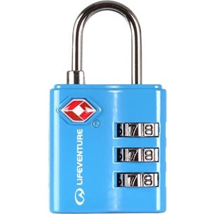 Lifeventure TSA Combi Lock Blue