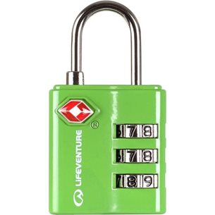 Lifeventure TSA Combi Lock Green