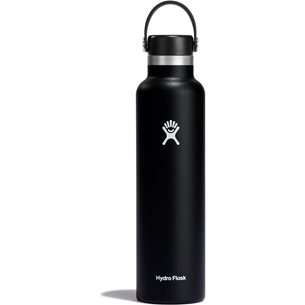 Hydro Flask Std Mouth Flex 24 Mouth Bottle with Standard Flex Cap 709ml Black
