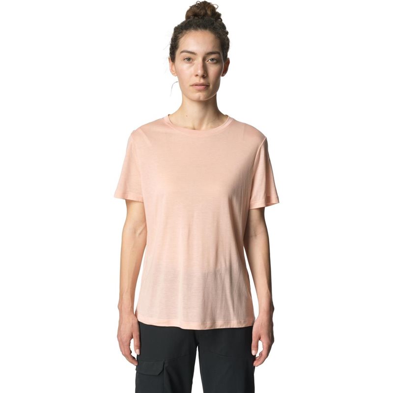 Houdini W's Tree Tee Dulcet Pink