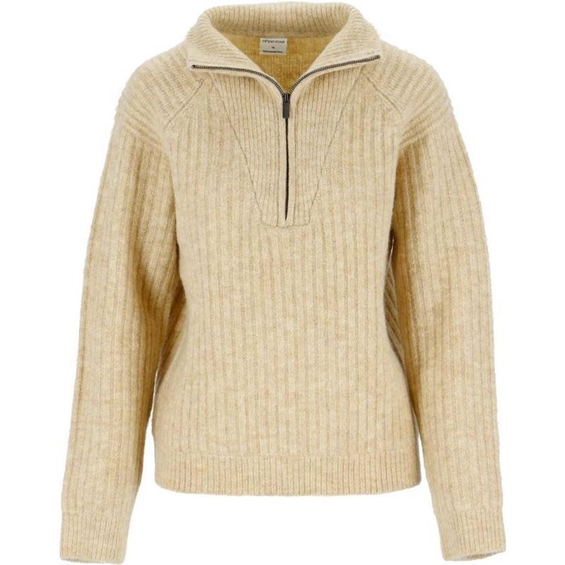 Twentyfour Mode Iris HZ Sweater W Beige Melange