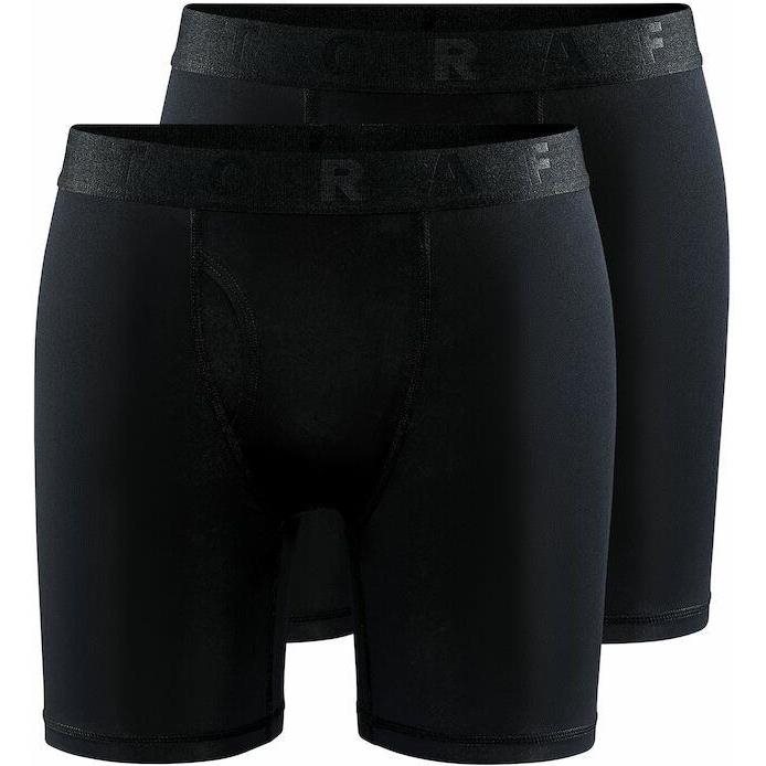 Produktfoto för Craft Core Dry Boxer 6-Inch 2-Pack M Black