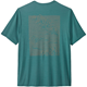 Patagonia M's Cap Cool Daily Graphic Shirt Strataspire: Wetland Blue X-Dye