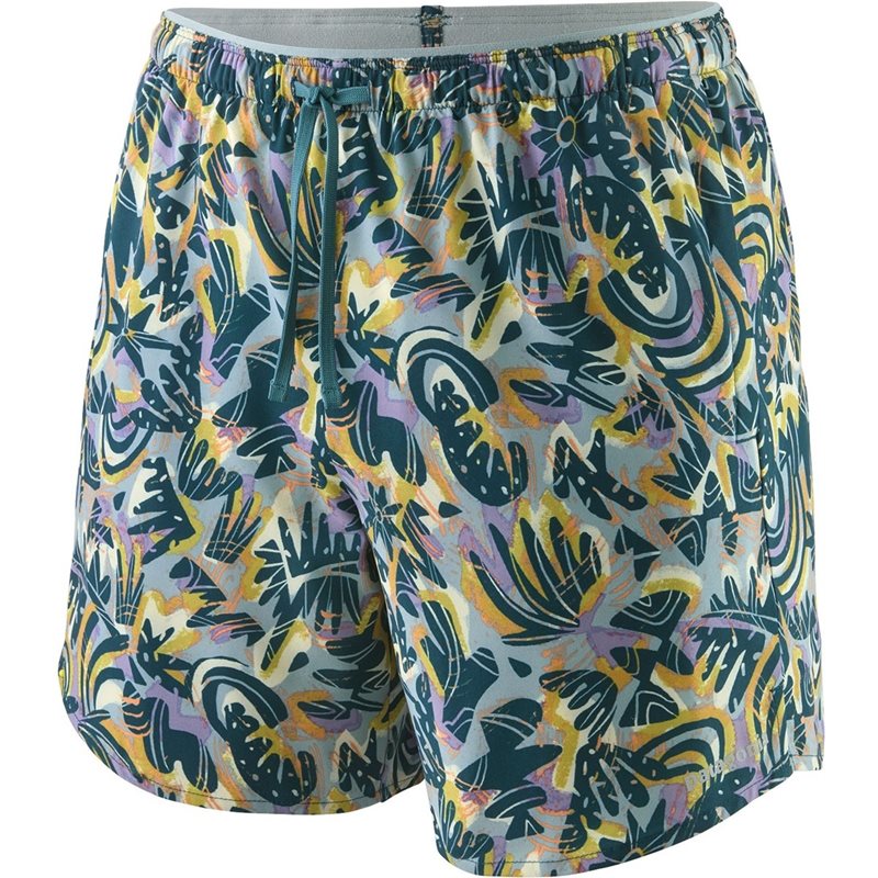 Patagonia W’s Multi Trails Shorts – 5 1/2 in. Wild Botanist: Thermal Blue