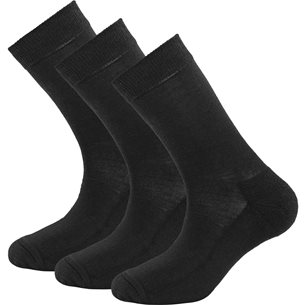 Devold Daily Merino MediumSock 3Pk Black