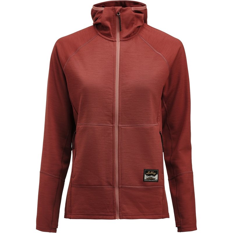 Lundhags Tived Merino Hoodie W Rosewood