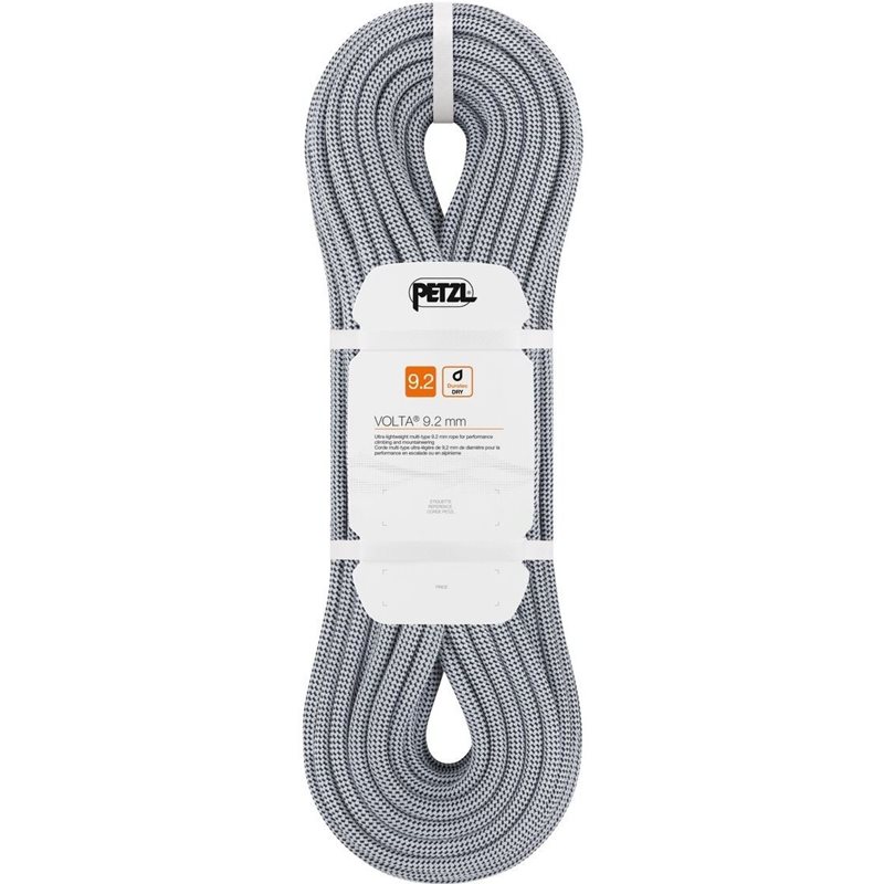 Petzl Volta 9.2 Mm mm x 70m Grey Grey NoSize