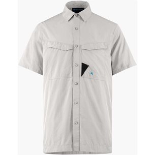 Klättermusen Syn SS Shirt M's Silver Creme
