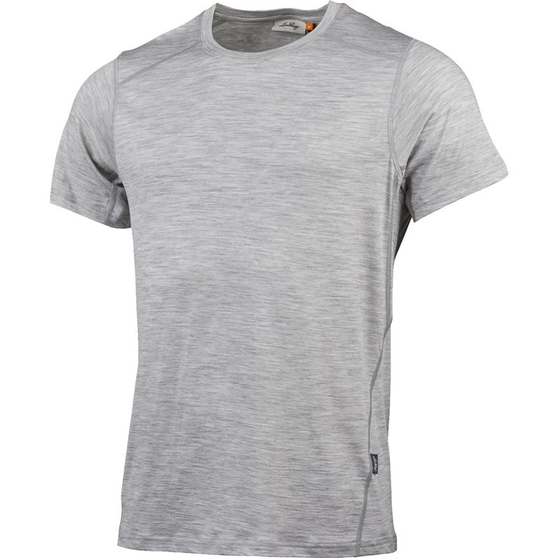 Lundhags Gimmer Merino Lt Ms Tee Light Grey
