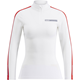 Swix Roadline NTS Half Zip Baselayer Top W Bright White/Fiery Red