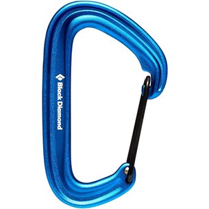 Black Diamond Litewire Carabiner Blue