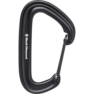 Black Diamond Litewire Carabiner Black
