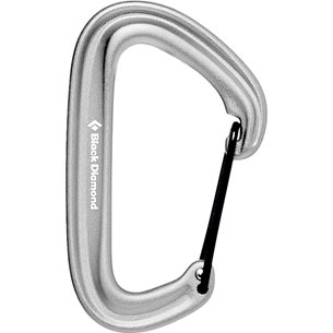 Black Diamond Litewire Carabiner Gray