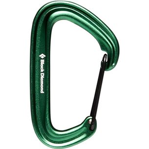 Black Diamond Litewire Carabiner Green