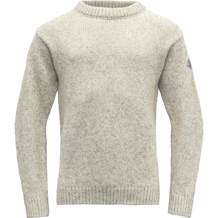 Devold Nansen Wool Sweaterater Grey Melange
