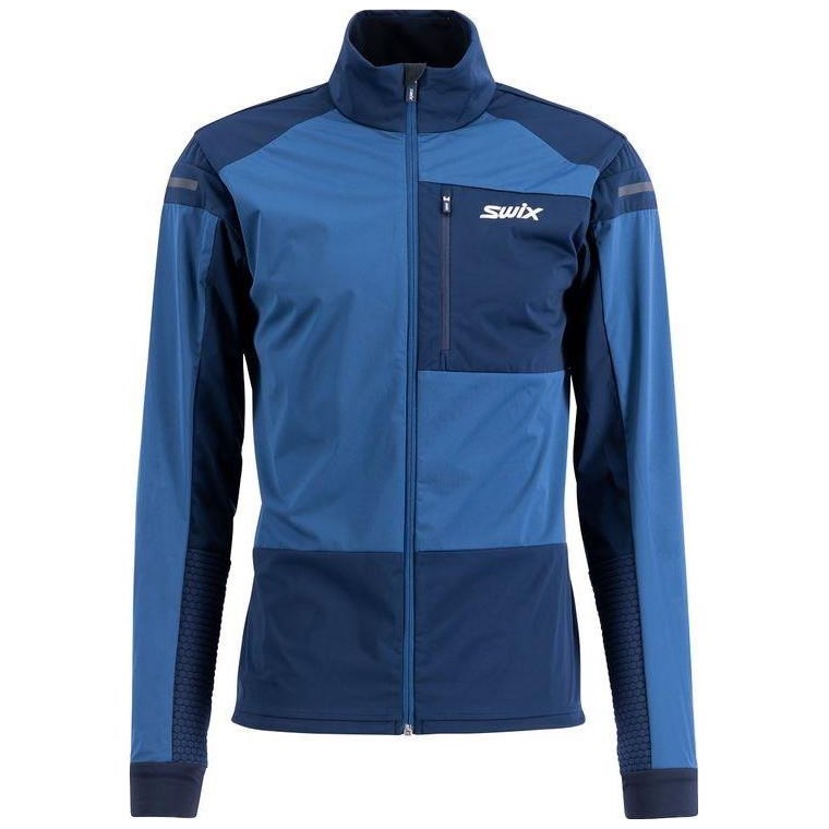 Swix Nordic Jacket M Lake Blue/Dark Navy