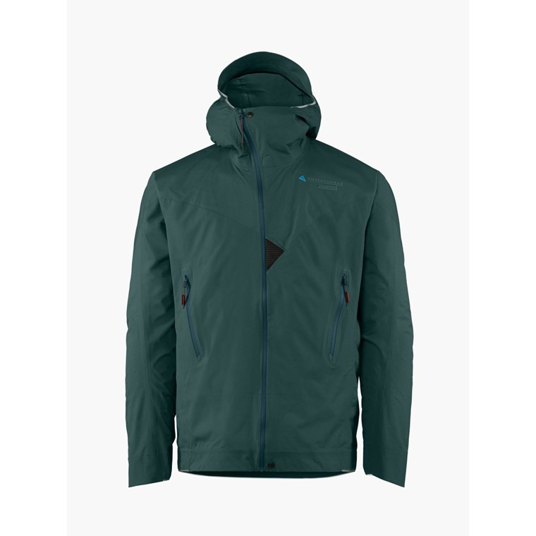 Klättermusen Vingtor Hood JacketM's Dark Deep Sea