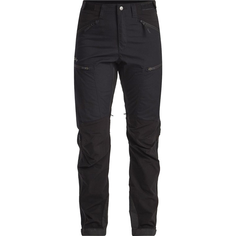 Lundhags Makke High Waist Curved Pants W Short Black