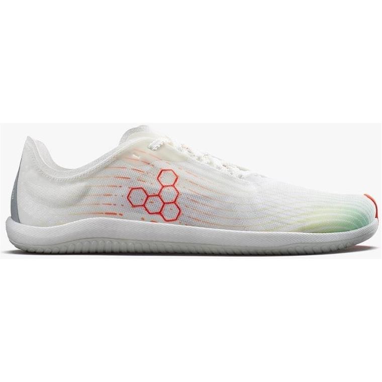 Vivobarefoot Primus Flow Bright White/Neon Orange