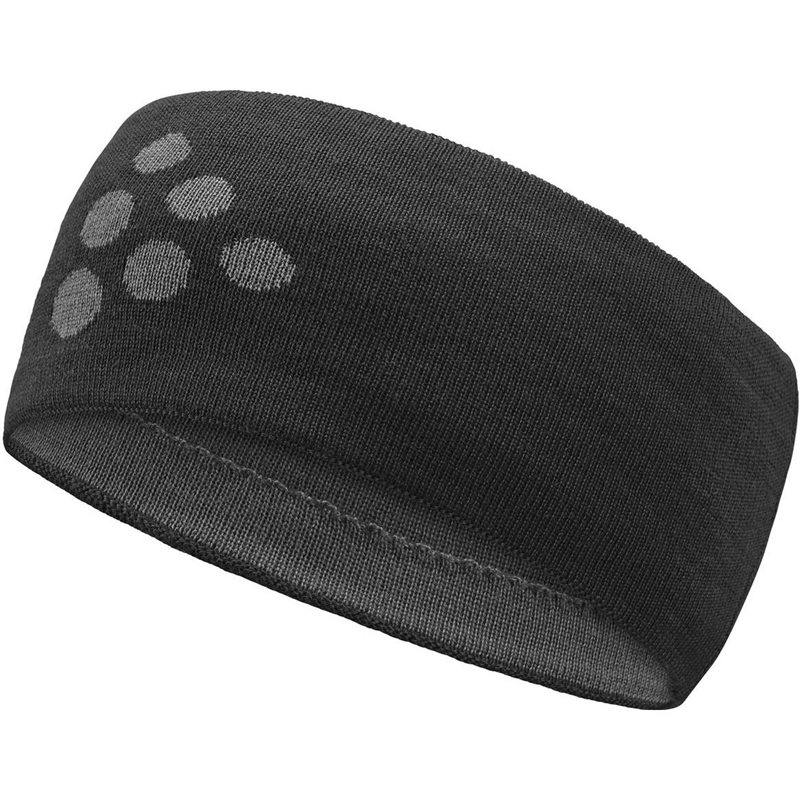 Craft ADV NORDIC TRAINING MERINO HEADBAND Black