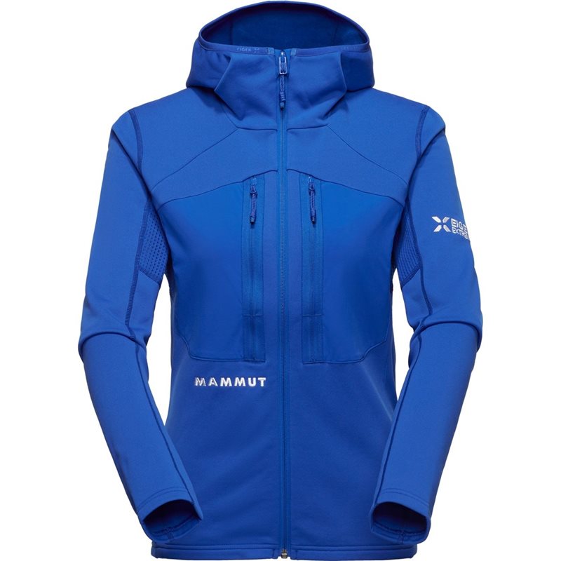 Mammut Eiger Nordwand Advanced ML Hooded Jacket Women Eiger Blue