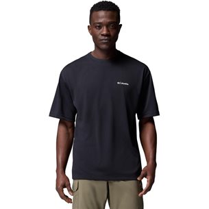 Columbia M Cedar Trail Back Graphic Tee Black/Trailguide Icons