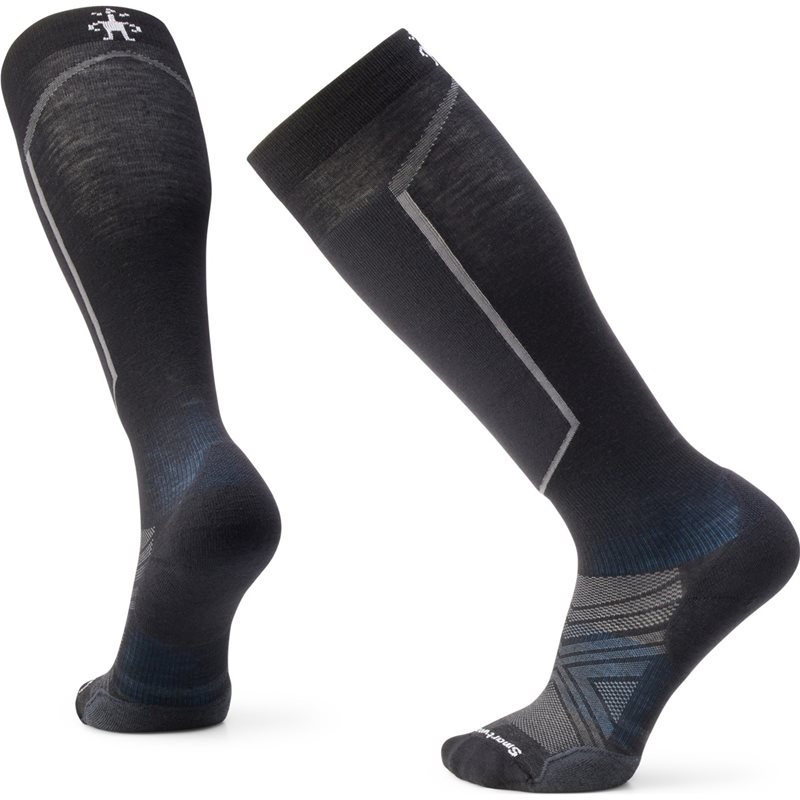 SmartWool Unisex Ski Targeted Cushion Over The Calf Socks Black