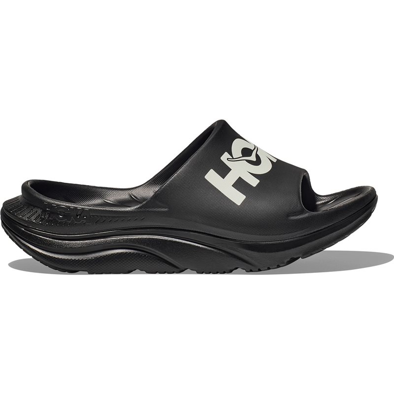 Hoka U Ora Athletic Slide Black / White - 34 2/3