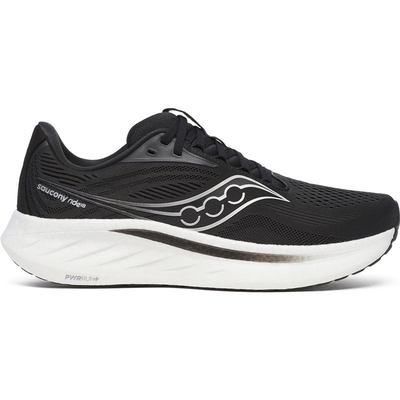 Saucony Ride 18 Wide M Black/White - 40,5