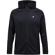 Peak Performance Rider Essentials Midlayer Zip Hood Men Black/Black