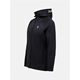 Peak Performance Rider Essentials Midlayer Zip Hood Men Black/Black