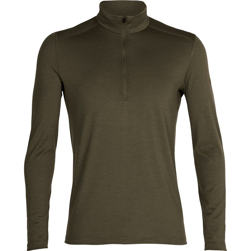 Icebreaker Men Merino 200 Oasis LS Half Zip Loden