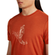 Icebreaker Men Merino 150 Tech Lite SS Tee Skiing Yeti Agate
