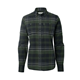 Chevalier Heron Flannel Shirt Women October Green Checked
