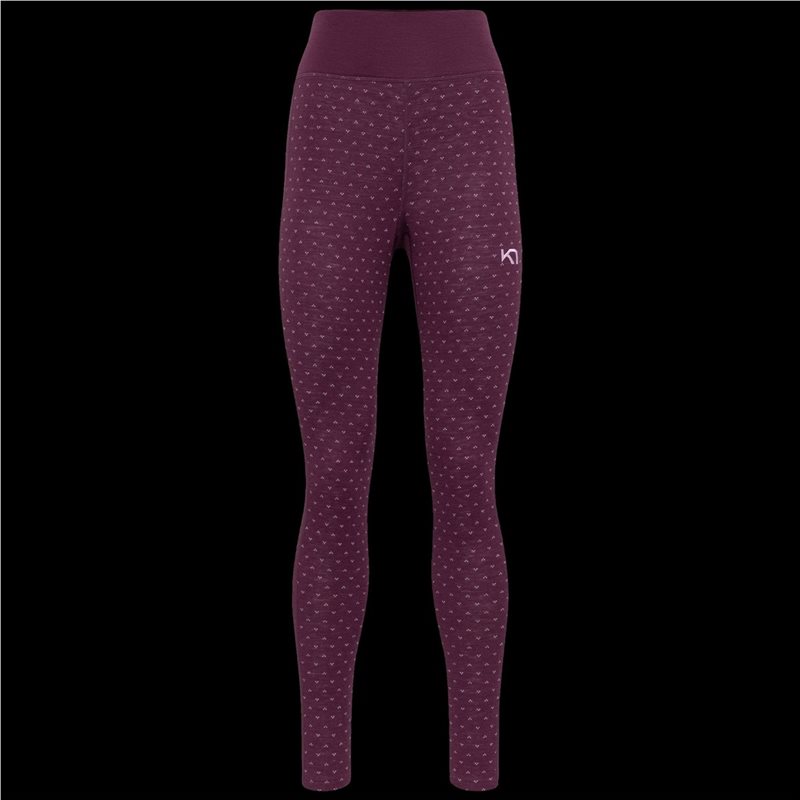 Kari Traa Vilma High Waist Pants Wine
