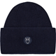 KnowledgeCotton Apparel Wool badge beanie Total Eclipse