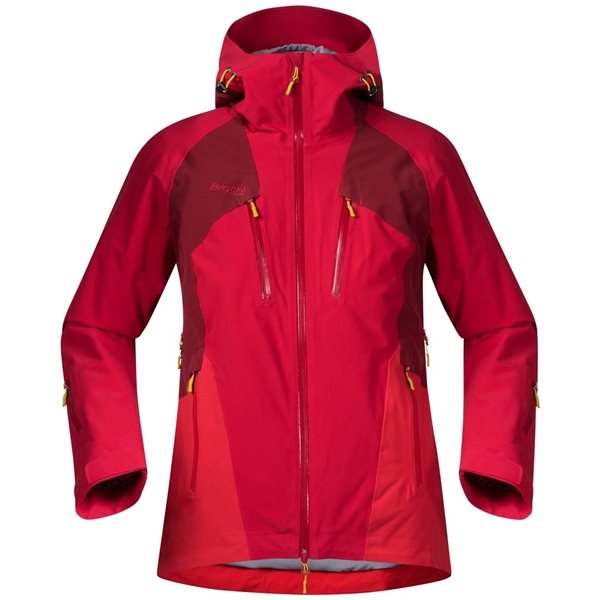 Bergans Oppdal Ins Lady Jacket Red/Burgundy/Red