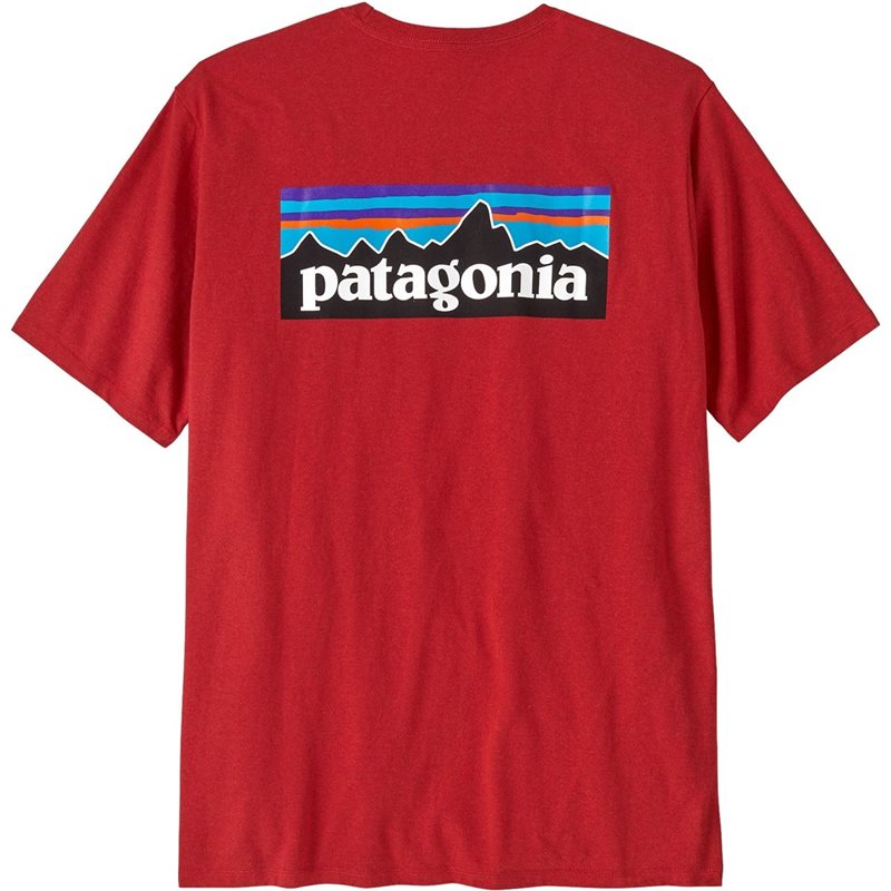 Patagonia M's P-6 Logo Responsibili-Tee Amanita Red Amanita Red XS