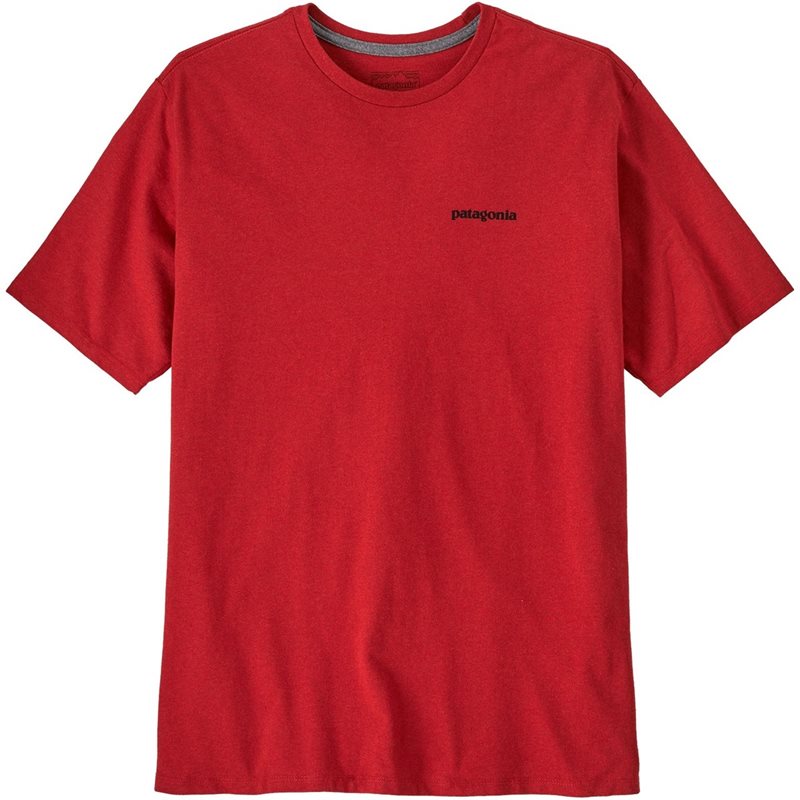 Patagonia M's P-6 Logo Responsibili-Tee Amanita Red - XS