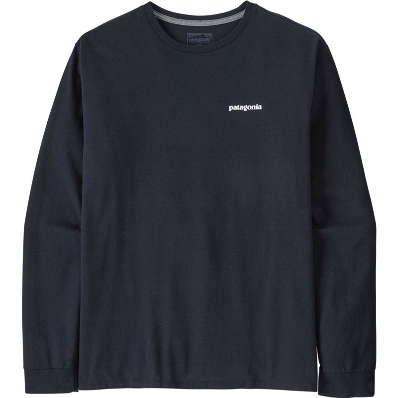 Patagonia M's L/S P-6 Logo Responsibili-Tee New Navy