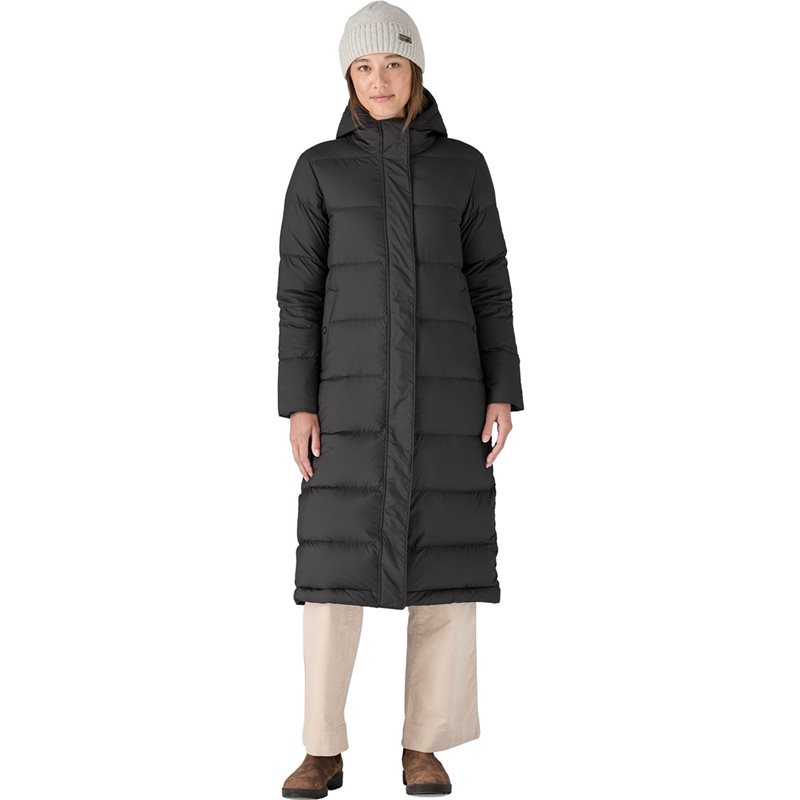 Patagonia W's Silent Down Long Parka Black