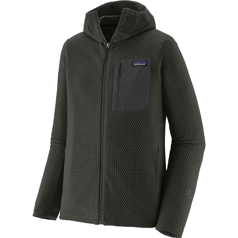 Patagonia M's R1 Air Full-Zip Hoody Old Growth Green