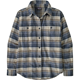 Patagonia W's Fjord Flannel Shirt River Plaid: Barnacle Blue