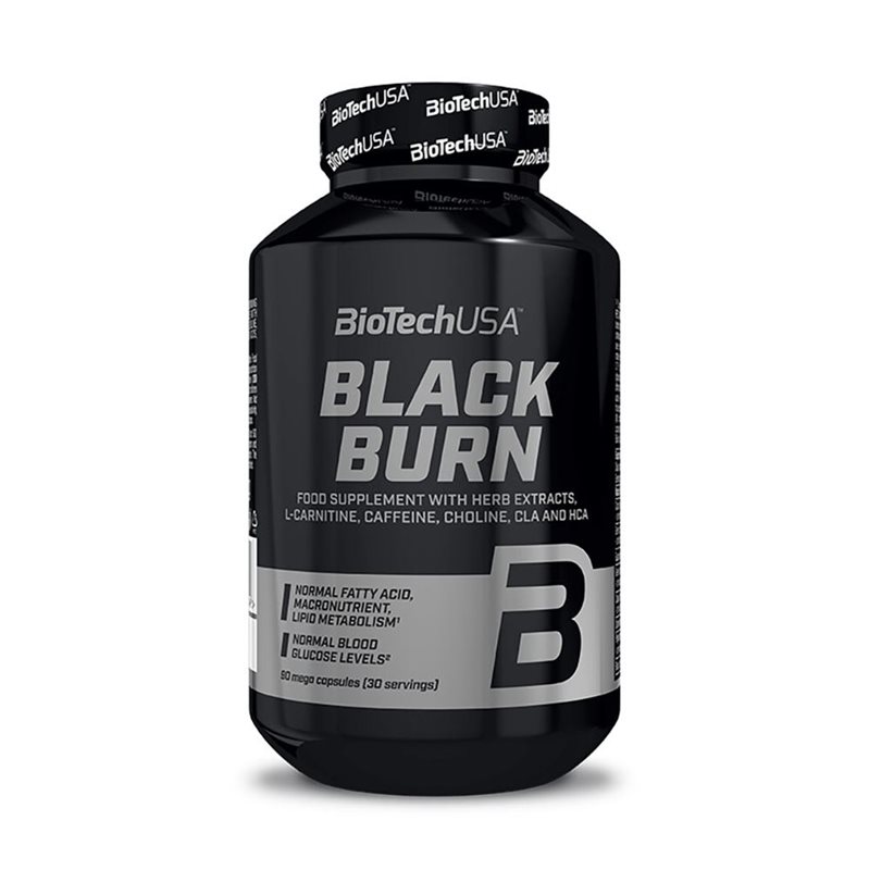 BioTechUSA Black Burn caps, Fettförbränning