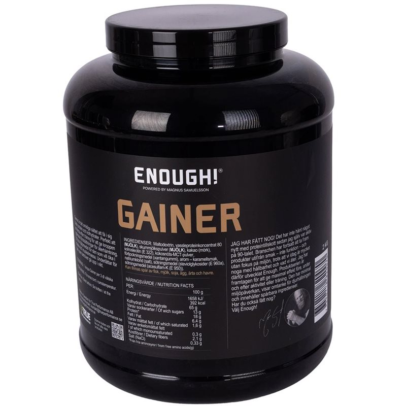 Enough Gainer, Gainer