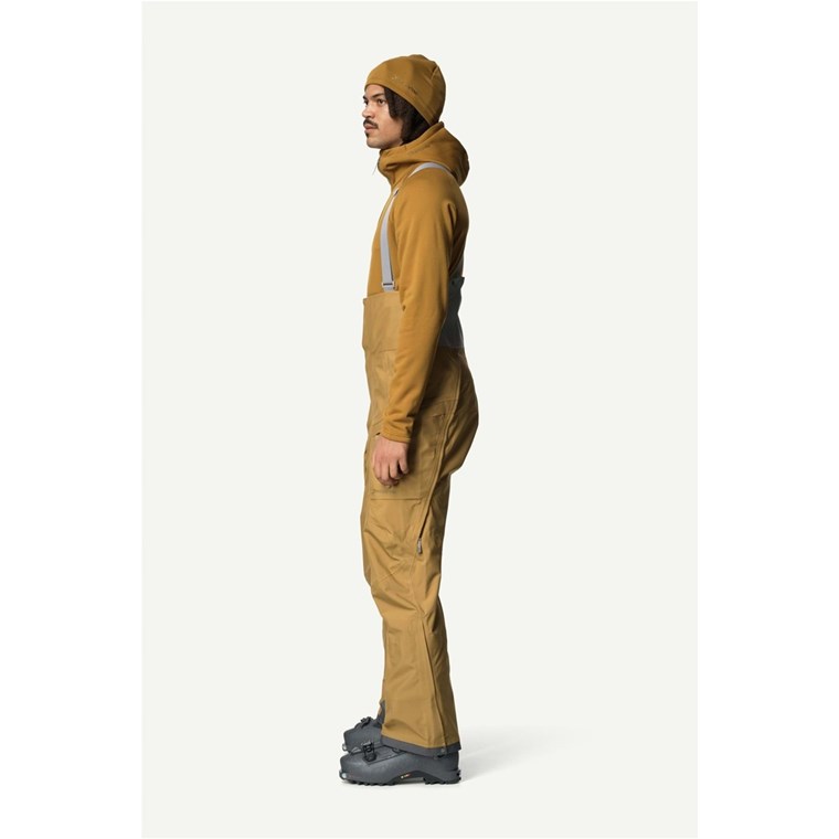 Köp Houdini M's Rollercoaster Bib Pants Greenish Gold