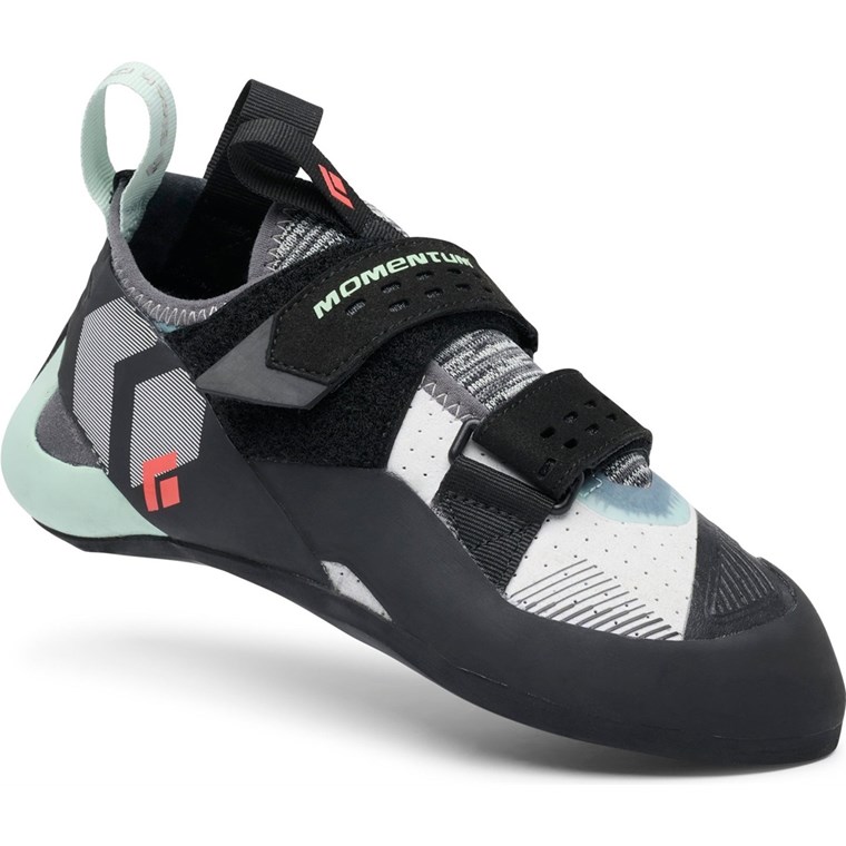 Black Diamond W Momentum Climbing Shoes Foam Green-Alloy