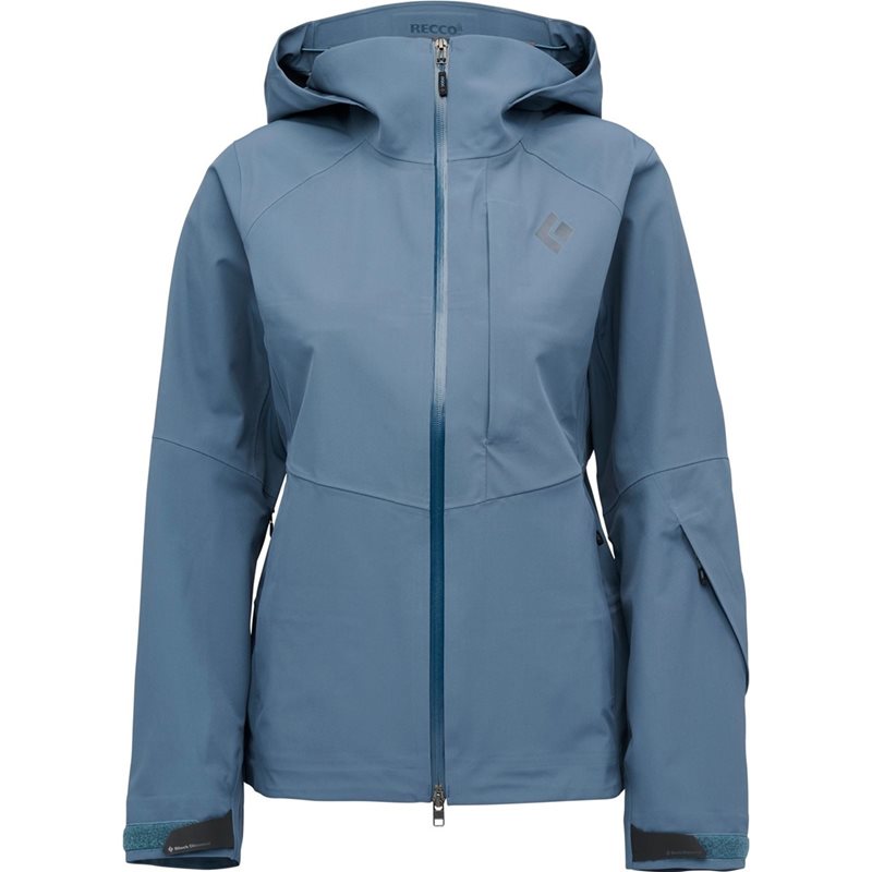 Black Diamond W Recon Stretch Ski Shell Midnight Blue