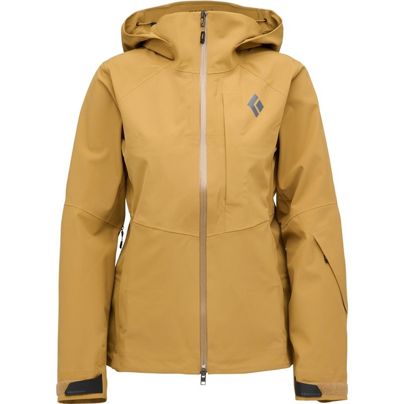 Black Diamond W Recon Stretch Ski Shell Flax