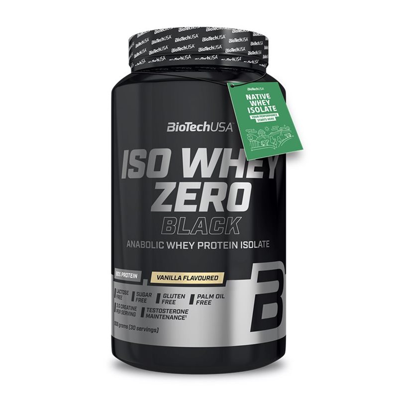 BioTechUSA Iso Whey Zero Black, Proteinpulver
